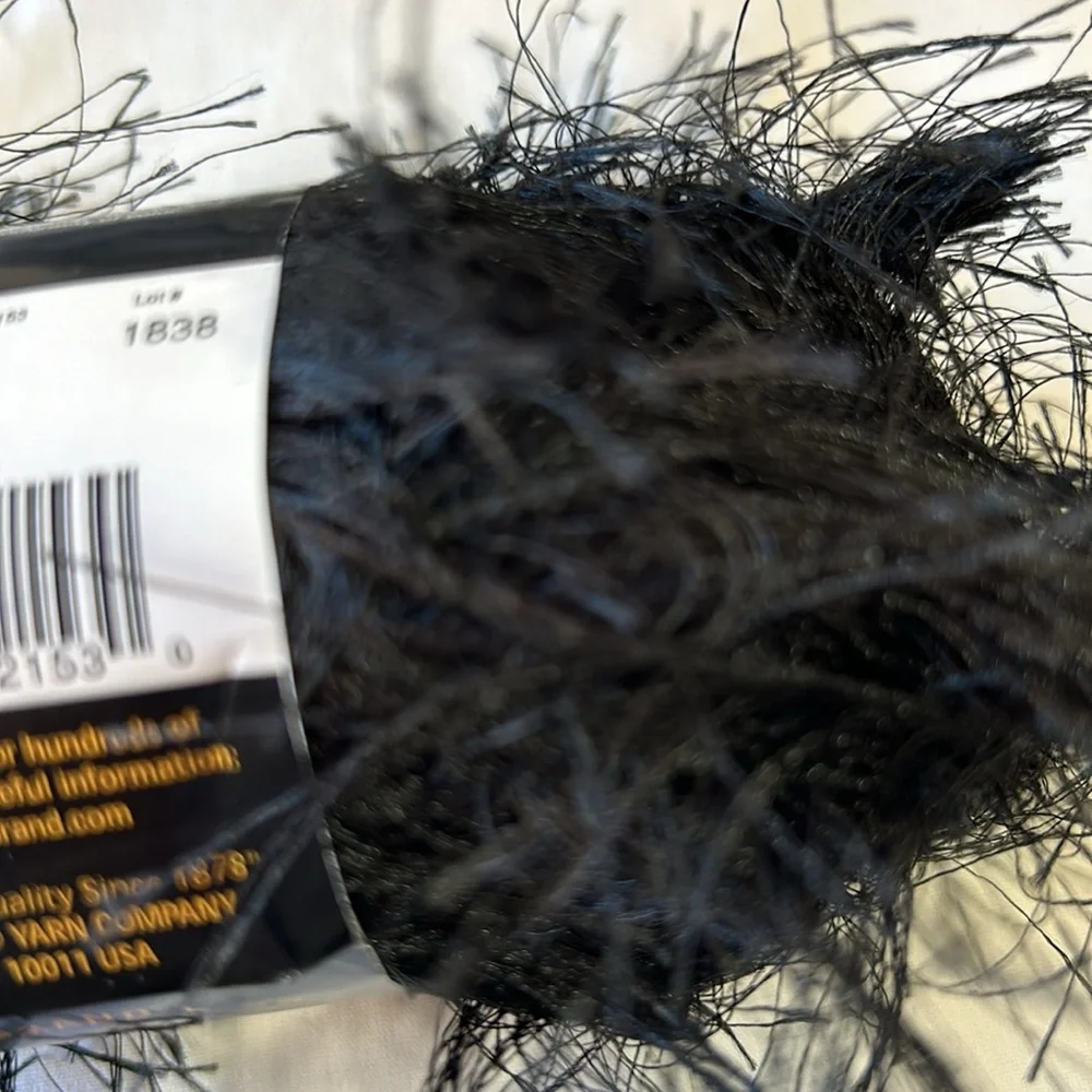 New Lion Brand Fun Fur, Fun Fur Stripes and Fancy Fur Eyelash Yarn - 3 Skeins